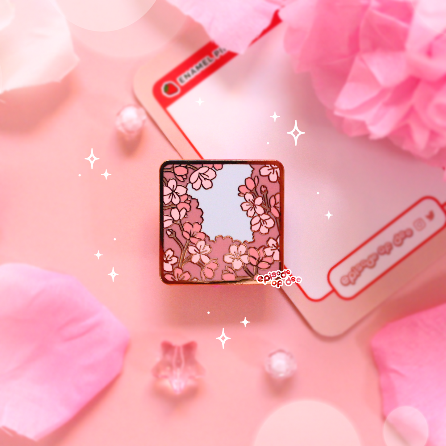 secret garden : enamel pin collection