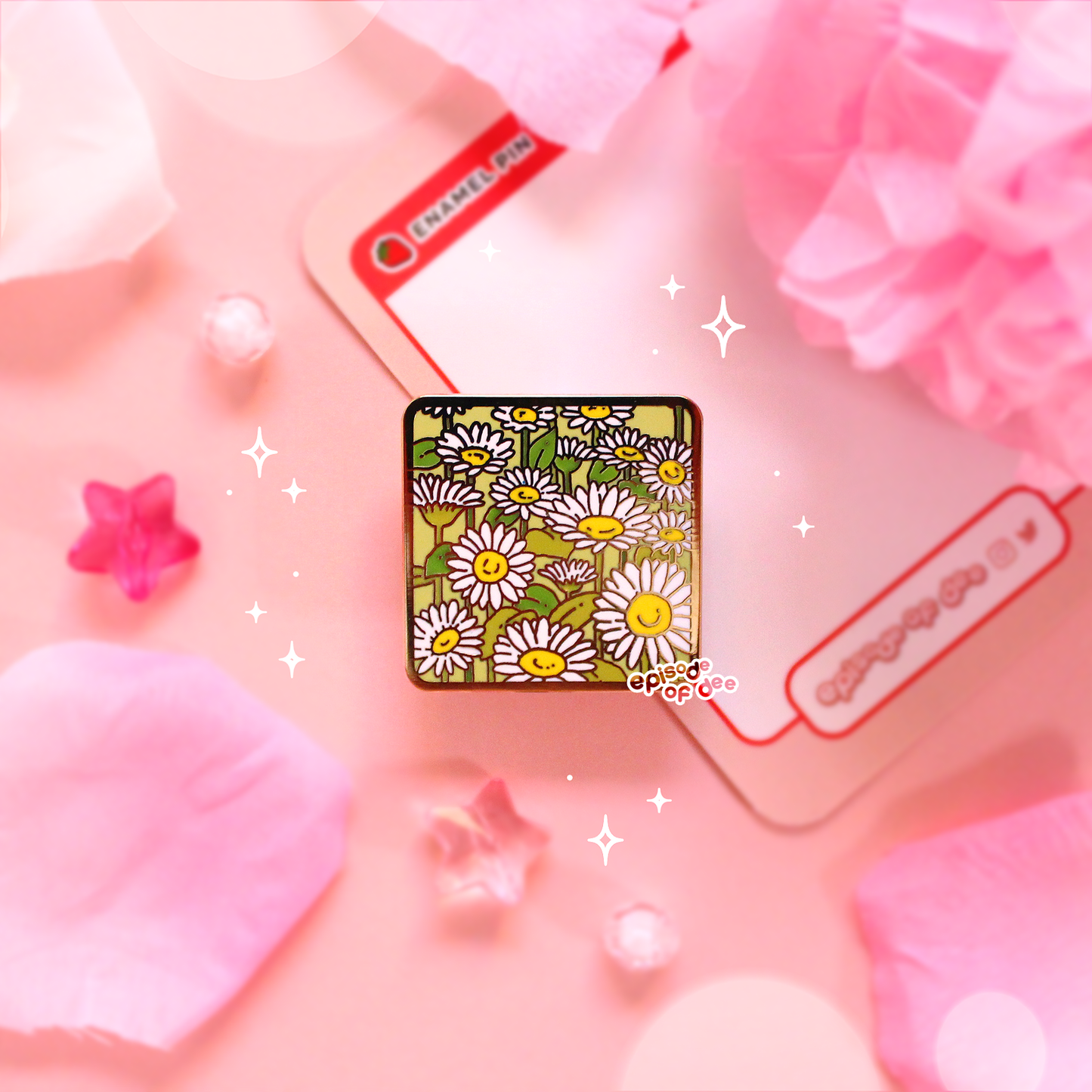 secret garden : enamel pin collection