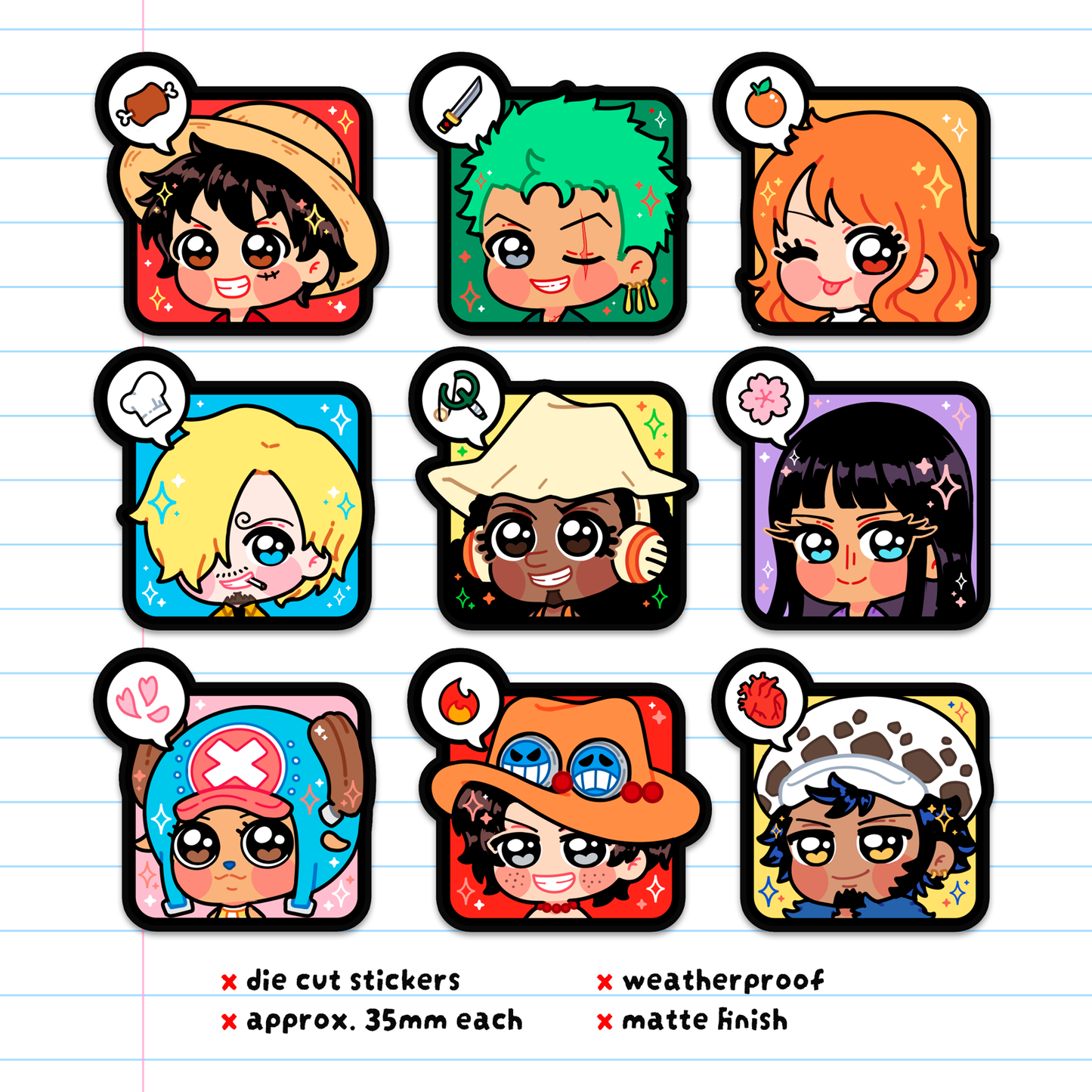 WANTED : VInyl Stickers
