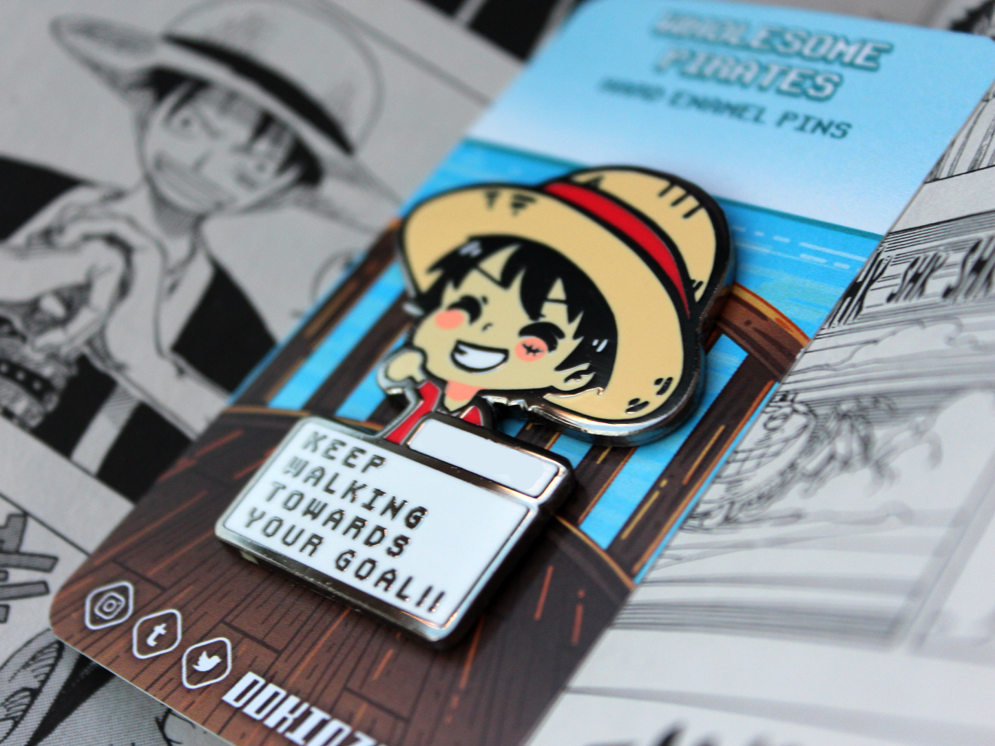 Wholesome Pirates: Enamel Pins