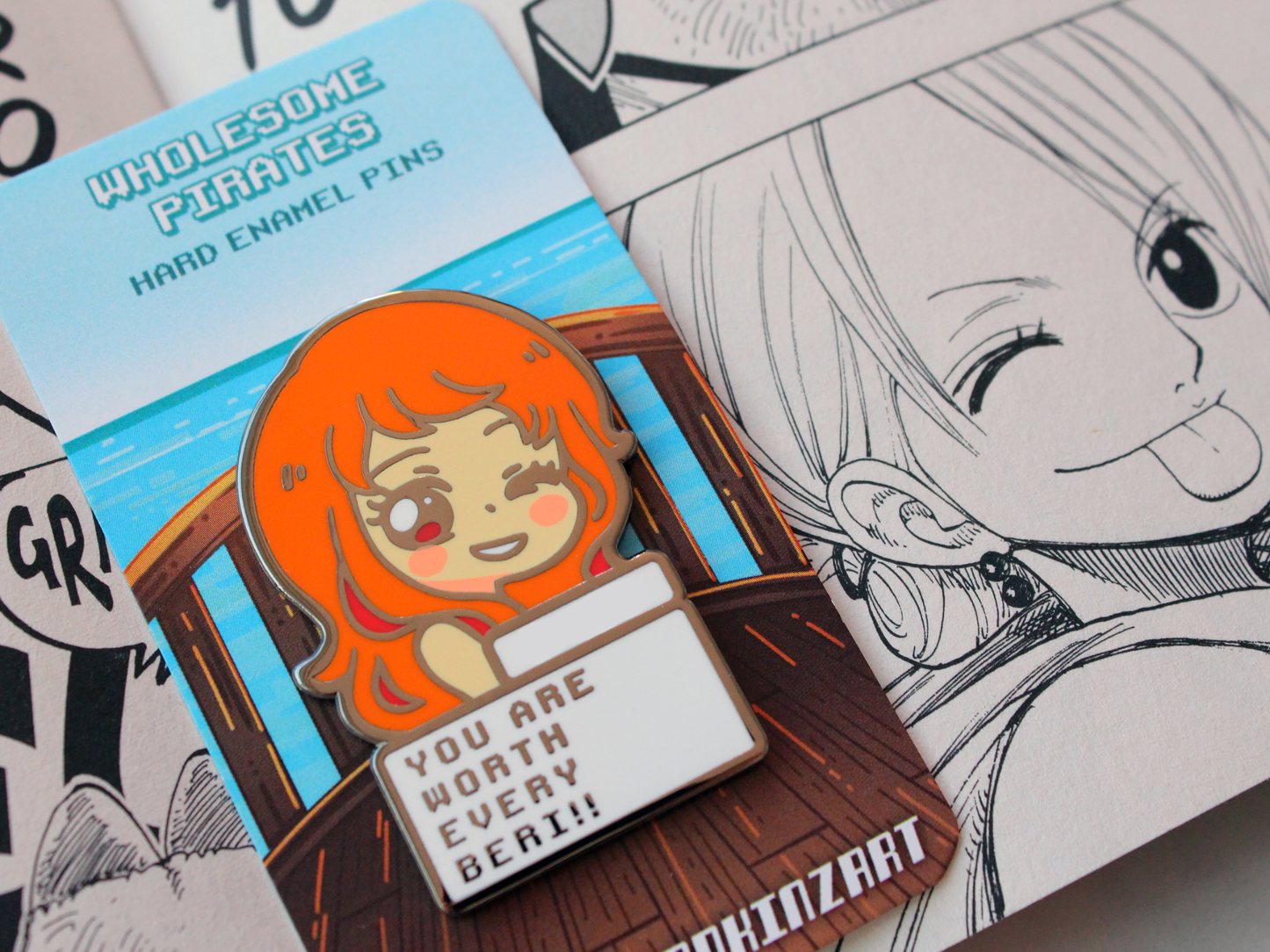 Wholesome Pirates: Enamel Pins
