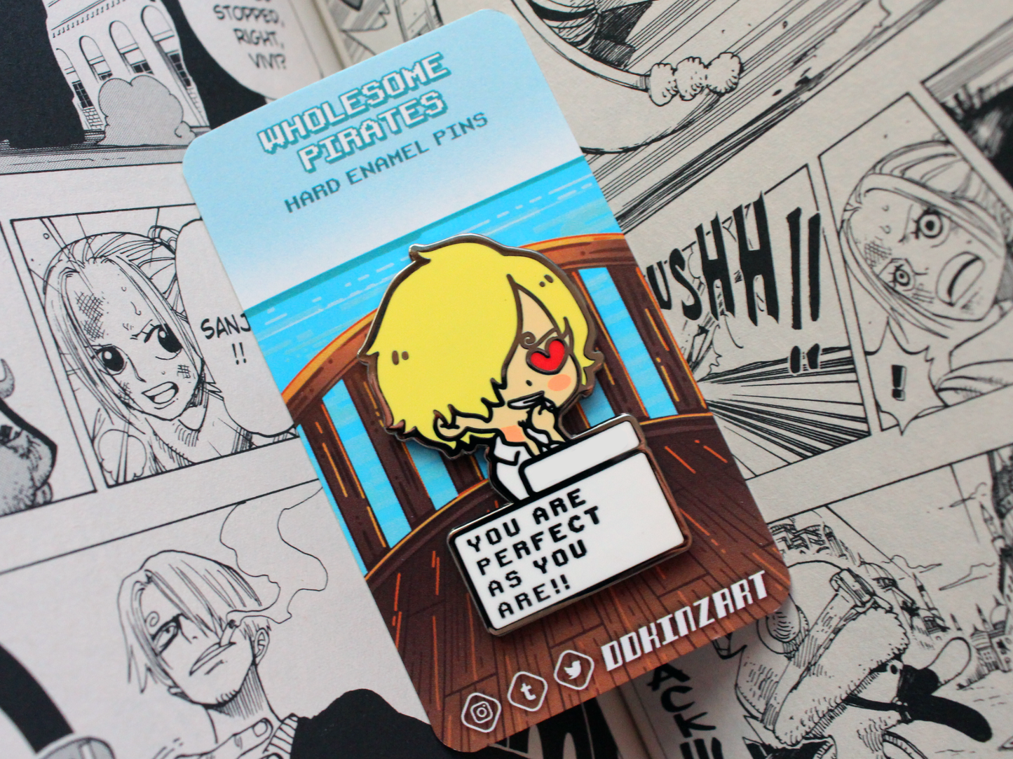 Wholesome Pirates: Enamel Pins