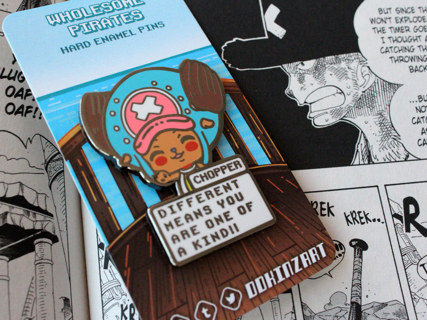 Wholesome Pirates: Enamel Pins