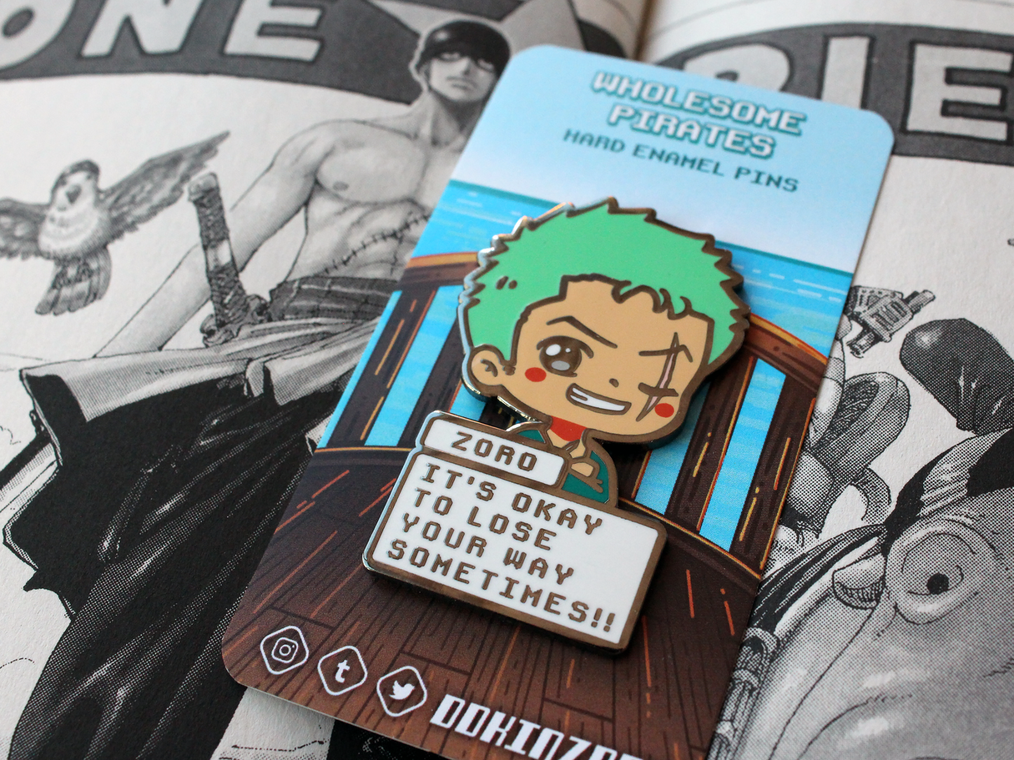 Wholesome Pirates: Enamel Pins
