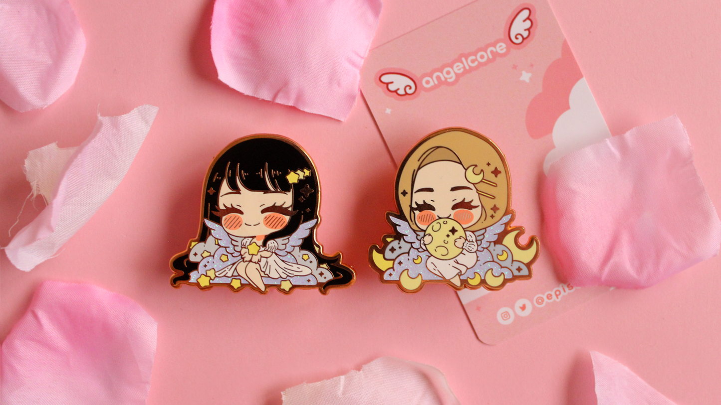 angelcore: enamel pins