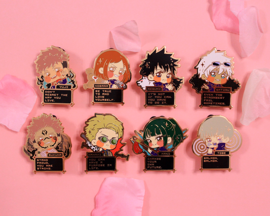 Wholesome / Cursed : Enamel Pins