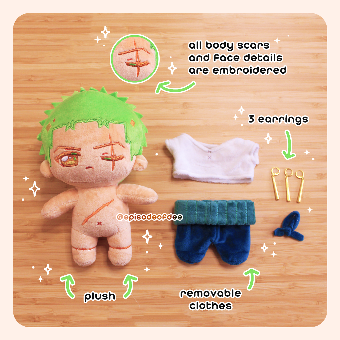 Loyal Swordsman : Plush Doll