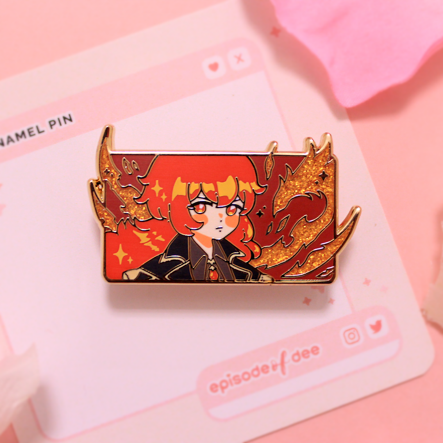 Genshin Impact : Enamel Pins