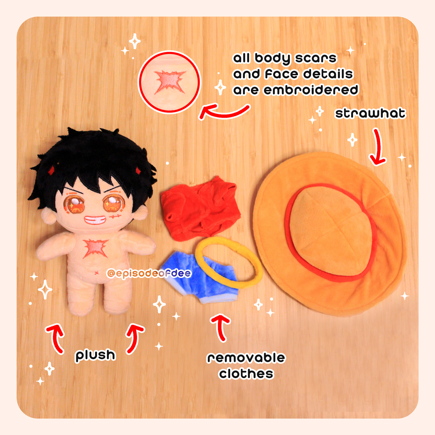 Pirate King : Plush Doll