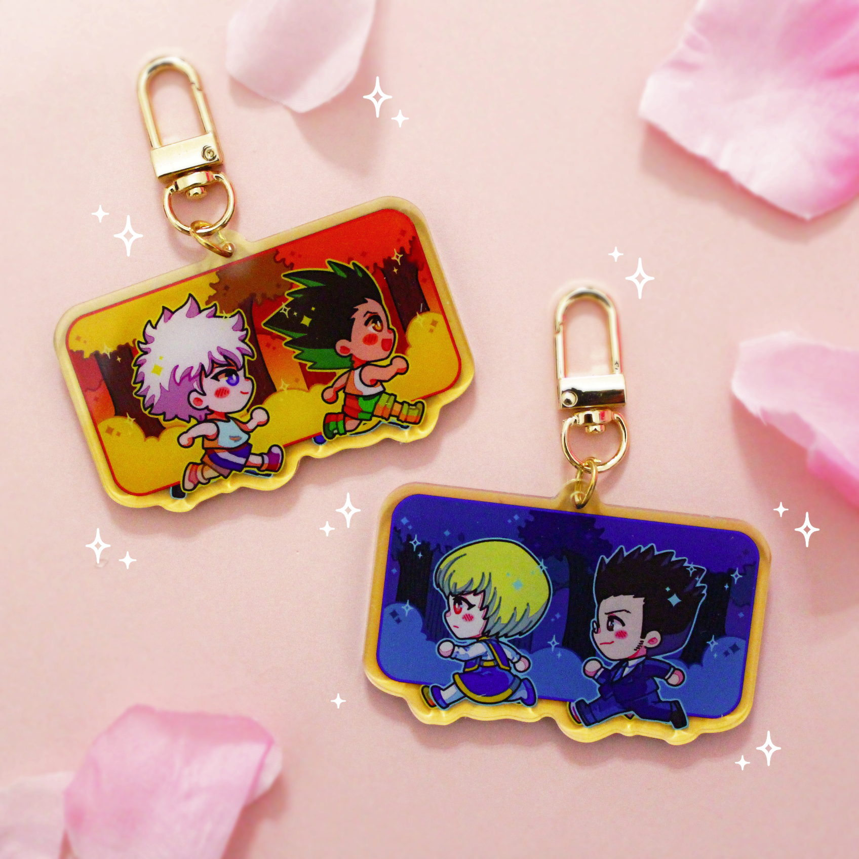 Hunter x Hunter Acrylic Charms by claudiacxw — Kickstarter