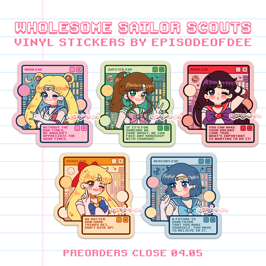 Wholesome Scouts: Vinyl Stickers
