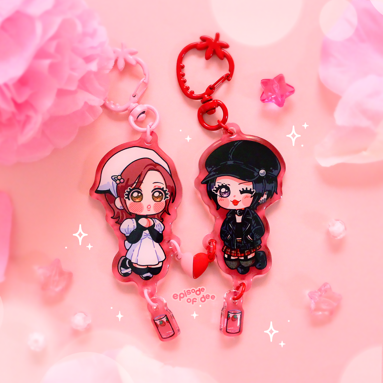 NANA : acrylic charm set