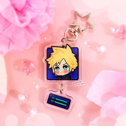 cloud : acrylic charm