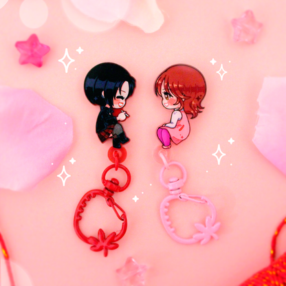 Nana : room 707 keyholder + keychains