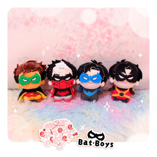 Bat Boys : Plush keychains [Preorders Open]