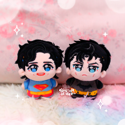 World's Finest : Plush keychains