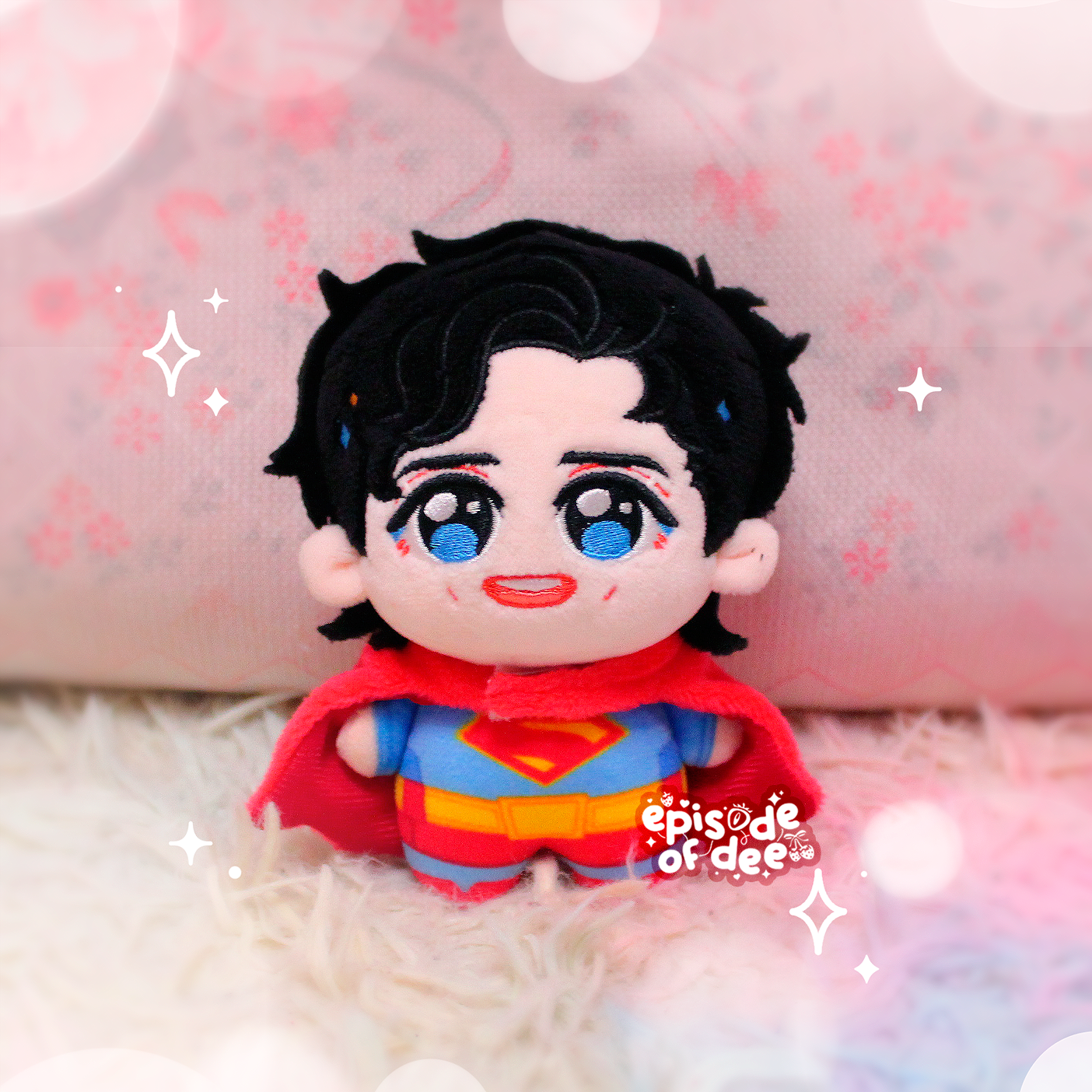 World's Finest : Plush keychains