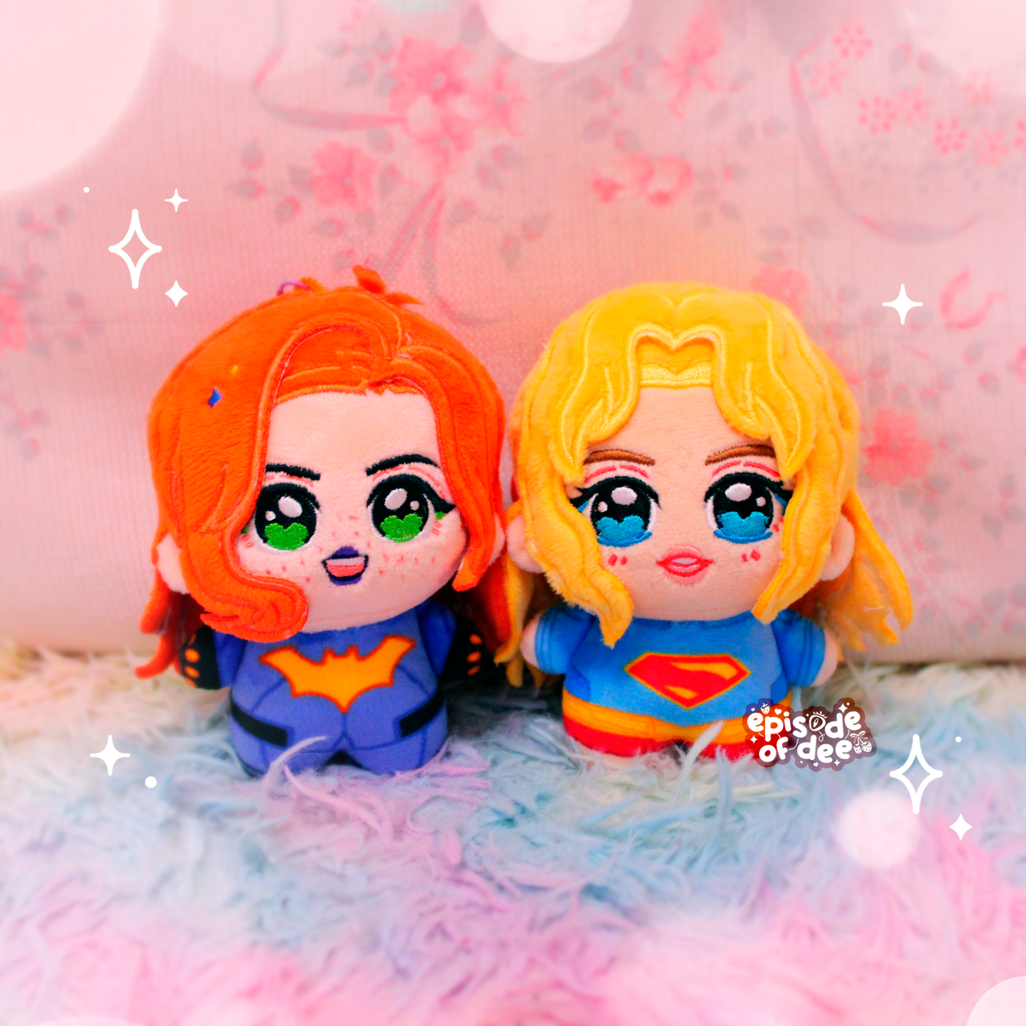 Girl Power : Plush keychains