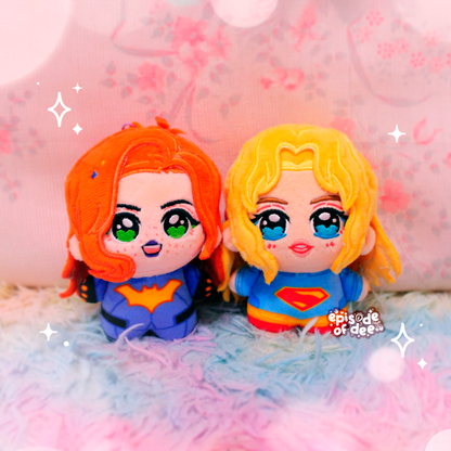 Girl Power : Plush keychains