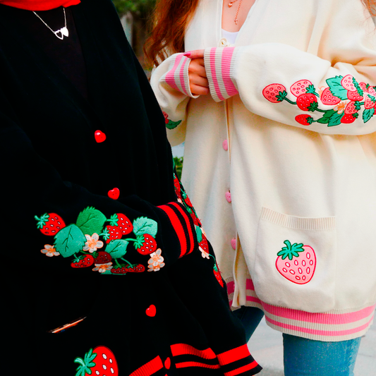Strawberry Patch Cardigans 🍓