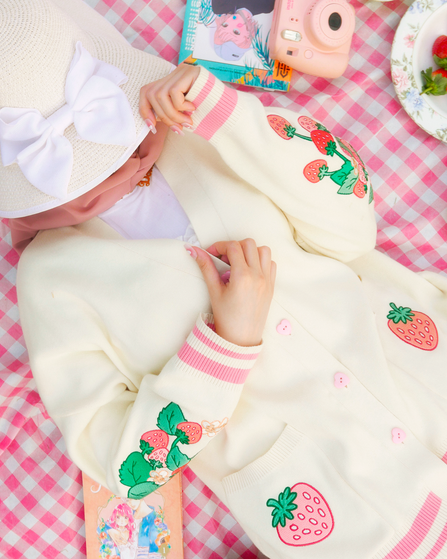 Strawberry Patch Cardigans 🍓