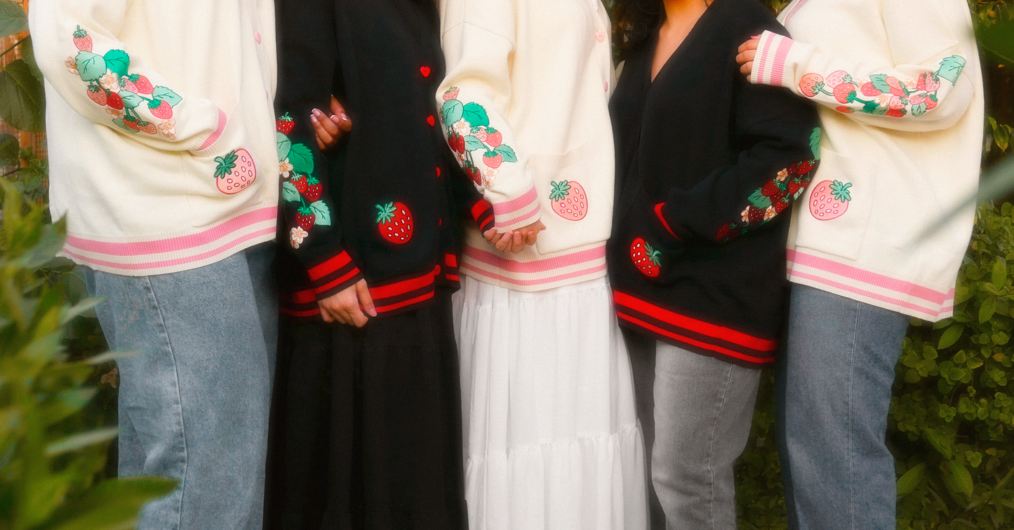 Strawberry Patch Cardigans 🍓