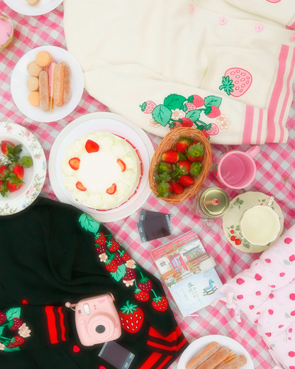 Strawberry Patch Cardigans 🍓