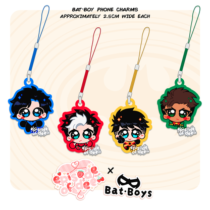 Bat Boys : Phone Charms