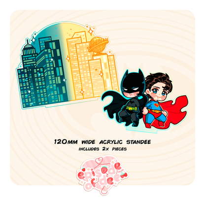 World's Finest : acrylic standee