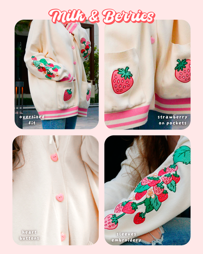 Strawberry Patch Cardigans 🍓
