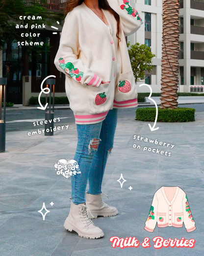 Strawberry Patch Cardigans 🍓