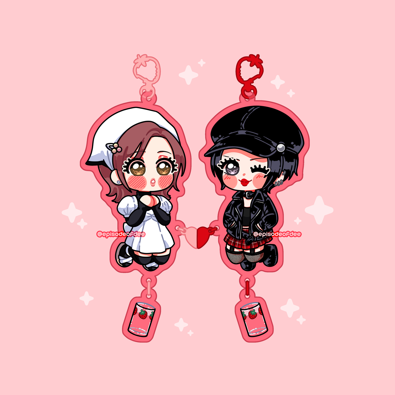 NANA : acrylic charm set