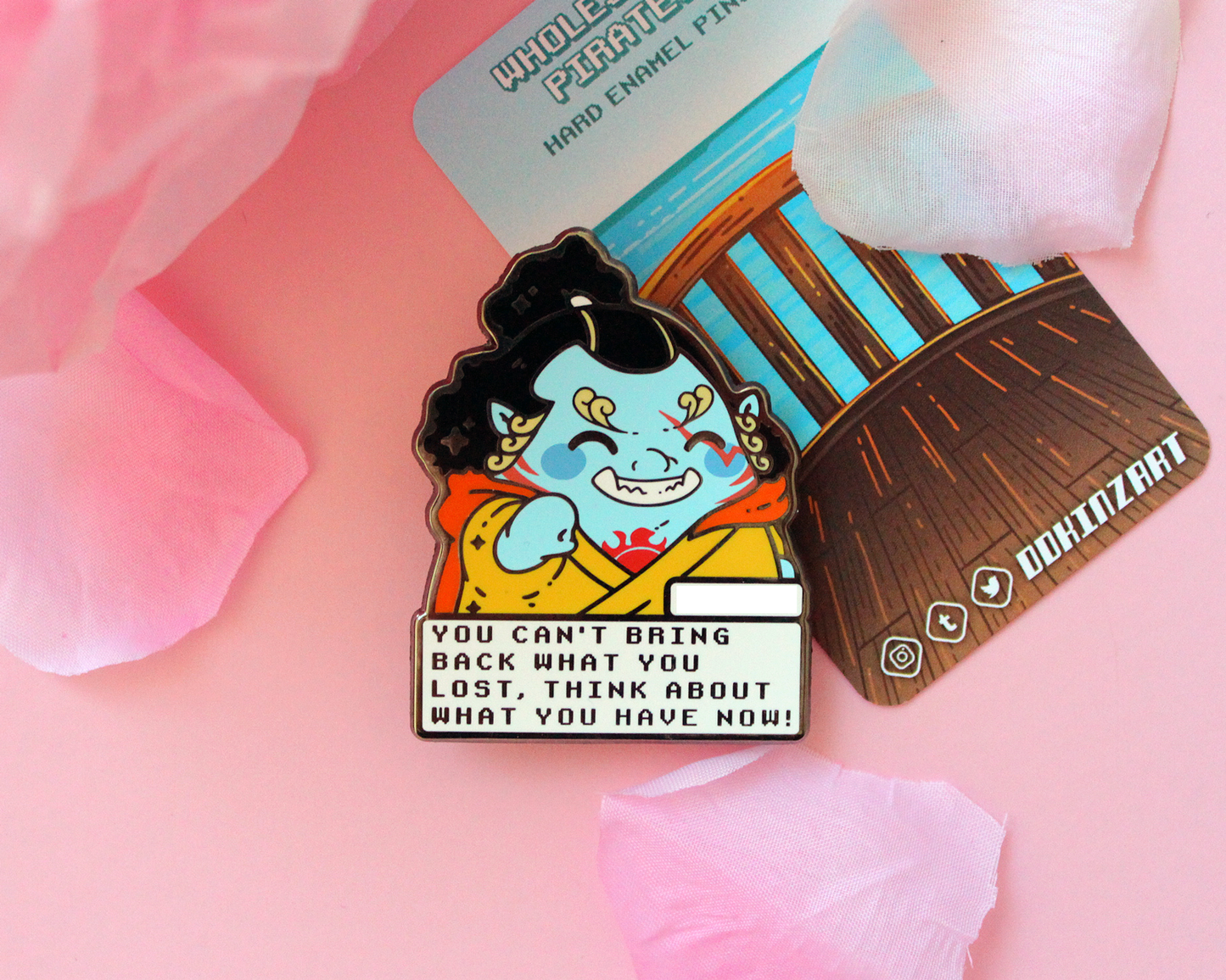 Wholesome Pirates: Enamel Pins