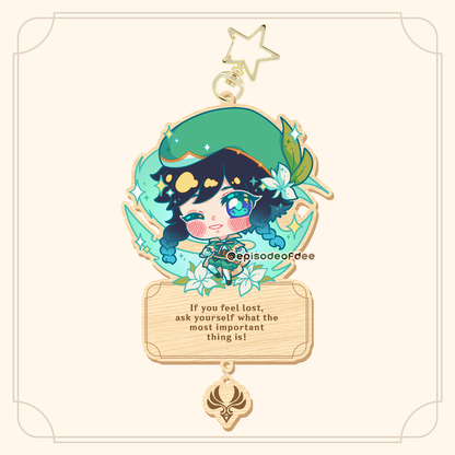 Genshin Impact : Wooden Charms